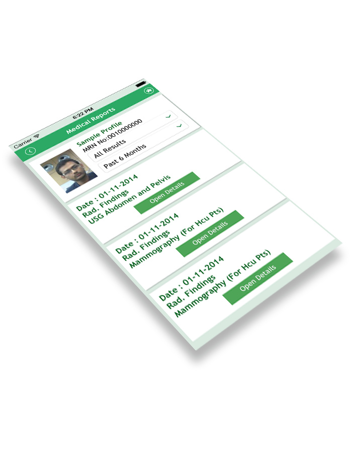 Check your Medical Report on Reliance Foundation Hospital Mobile App